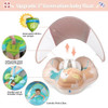 Baby Swimming Float With Canopy Inflatable Infant Ring Kids Pool Accessories Circle Bathing Summer Toys