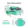 Baby Swimming Float With Canopy Non Inflatable Infant Floating Kids Swim Pool Accessories Bathing Summer Toys