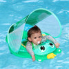 Swimbobo Kids Inflatable Floating Swimming Floats Cute Green Child Swim Pool For Babies Water Toy Ring PVC Baby Float For Summer