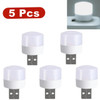 5pcs USB LED Reading Lamp Mini Book Light Camping Night Lights Table Lamps For Power Bank PC Notebook Laptop USB Night Light