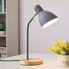 Nordic LED Creative Living Room Simple Solid Wood Modern Macaron Learning Desktop Decoration Table Lamp