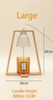 Candle Warmer Lamp Aromatherapy Wax Table Bedroom Wood Nordic Melting Timing 110V/230V Indoor Lighting Lights Table Lamp