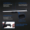 LED Desk Lamp LED Computer PC Monitor Screen Light Bar Stepless Dimming Reading USB Powered Hanging Table Lamp