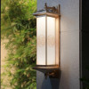 SOFITY Outdoor Solar Wall Lamp Creativity Black Sconce Lights LED Waterproof IP65 for Home Villa Balcony Courtyard