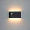 Modern LED Outdoor Motion Sensor Waterproof Wall Lamp With Human Body Sending Motion For Garden Courtyard Corridor Lighting