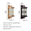 APRIL Outdoor Solar Wall Lamp Creativity Chinese Style Black Sconce Light LED Waterproof IP65 for Home Balcony Courtyard