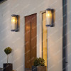 Outdoor Waterproof Courtyard Villa Exterior Wall Lamp Door Front Lamp B & B Terrace Garden Retro Wall Lamp