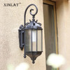 European Outdoor Wall Lamp American Outdoor Patio Lamp Garden Villa Corridor Aisle Floor Simple Wall Lights