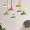 Pendant Light Retro Industrial Colorful Restaurant Kitchen Home Ceiling Lamp Vintage Hanging Light Lampshade Decorative Lamps