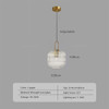 Glass Pendant Light Japanese pendant Lamp Design Deco Nordic Led Hanging Light Fixtures Bedroom Modern Luminaire Suspension lamp