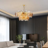 G9 LED Postmodern Oval Glass Iron Designer Lustre Suspension Luminaire Lampen Pendant Lights Pendant light For Dinning Room