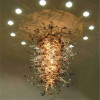 Hand Blown Glass Chandelier Italian Contemporary LED Chandelier Blown Glass Art Deco Chandelier Light