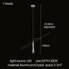 Luxury Crystal Living Room Pendant Light LED Family Lighting Modern Restaurant Pendant Nordic Hotel Duplex Floor Long Chandelier