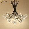 Luxury LED Chandeliers Art deco Gold Chandelier Pendant For Living room Kitchen Post Modern Bedroom Crystal Lighting lampadario