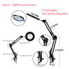 72LED 10X NEW Illuminated Magnifier USB 3 Colors LED Magnifying Glass for Soldering Iron Repair/Table Lamp/Skincare Beauty Tool