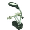Soldering Iron Station Stand With Welding Magnifying Glass Clip Clamp Third Hand Helping Desktop Magnifier Soldering Repair Tool