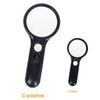 45X 3X Professional Magnifying Glass Jewelry Loupe With LED Light Handheld Magnifier Lupa For Coins Stamps Kids Seniors Reading