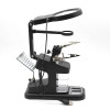Welding Magnifying Glass LED Light Auxiliary Clip loupe Magnifier 3 In1 Hand Soldering Solder Iron Stand Holder Station