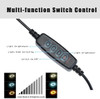 8X Illuminated Magnifier USB 3 Colors 64 LED Magnifying Glass for Soldering Iron Repair/Table Lamp/Skincare Beauty Tool