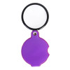 50/60mm Mini Magnifying Glass 6/8X Folded Leather Case Portable Handheld Read Newspaper Jewelry Gift Single Glass Lens Magnifier