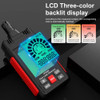 HT609 Gas Leak Detector Buzzer Alert Combustible Gas Detector LCD Display Temperature Humidity Gas Analyzer Electric Tester Tool