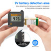 168Max Digital Lithium Battery Tester Portable Digital Battery Capacity Voltage Test Universal Capacity Diagnostic Tool Analyze