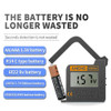 168Max Digital Lithium Battery Tester Portable Digital Battery Capacity Voltage Test Universal Capacity Diagnostic Tool Analyze