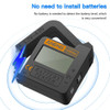 168Max Digital Lithium Battery Tester Portable Digital Battery Capacity Voltage Test Universal Capacity Diagnostic Tool Analyze