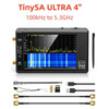 Newest Spectrum analyzer Handheld tiny Spectrum Anslyzer Tinysa Ultra 4" Display 100kHz to 5.3GHz 32GB Card Version V0.4.5.1