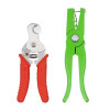 Ear Tag Applicator Clamp & Cutter Pliers Farm Animal Metal Ear Thorn Tongs Swine Cow Sheep Rabbit Identification Tool Kit