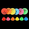 30PCS Sheep Rabbit Goat Pig Ear Tag With The Word Ear Laser Typing Copper Head Earrings 6 Colour Farm Animal Identification Card 30PCS Sheep Rabbit Goat Pig Ear Tag With The Word Ear Laser Typing Copper Head Earrings 6 Colour Farm Animal Identification Card