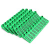100Pcs Sheep Goat Ear Tag Signs With Number Ear Laser Typing Copper Head Earrings Farm Animal Identification Card