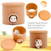 Ceramic Summer Hamster Shelter Hamster Cage Landscaping Supplies Hamster Accessories Hamster Tunnel Cool Hamster House