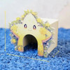 Star Series Wooden Hamster House Small Pet Tunnel Small Animal Cage Landscaping Supplies Rat Accessories Dwarf Mouse House