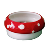 Mushroom Series Ceramic Hamster Bowl Chipmunk Hedgehog Food Bowl Rat Accessories Small Animal Cage Landscaping Supplies