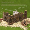 Natural Wooden Hamster Ladder Hamster Arch Bridge Hamster Fence Hamster Cage Landscaping Supplies Hamster Accessories