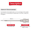 10 Pcs/boxs Farm Animals Injection Needle 304 Stainless Steel Dispensing Needle Syringe Poultry Small Veterinary Supplies