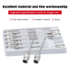 10 Pcs/boxs Farm Animals Injection Needle 304 Stainless Steel Dispensing Needle Syringe Poultry Small Veterinary Supplies