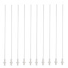 Artificial Insemination Rods Set Disposable Breeding Catheter Tube for Canine Dog Goat Sheep Pack of 10PCS