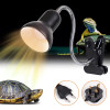 E27 Reptiles Heating Lamp Holder Tank Bulb Ceramic Heating Turtle Lamp Lizard Light Habitat Heating Light Clip Pet Lamp Holder