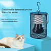 Pet Heating Lamp EU Plug 220V 50W Keep Warm Parrot Lizard Reptile Heater Habitat Lighting Pet Supplies