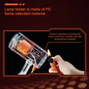 Turtle Sun Light Adjustable Heat Lamps with 360-degree Rotatable Arm for Uva Uvb Sunlight Simulation Dimmable Habitat for Turtle
