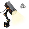 Turtle Sun Light Adjustable Heat Lamps with 360-degree Rotatable Arm for Uva Uvb Sunlight Simulation Dimmable Habitat for Turtle