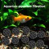 10pcs Black Aquarium Pond Filter Bio-balls Fish Tank Aquarium Filtration Balls Fish Tank Aquarium Accessories