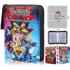 Yu Gi Oh 4 Card Slots Anime Game Collection Card Album Holder Book Cartoon Card Storage Case Binder 9 Grid Zipper Toys for Kids