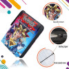 Yu Gi Oh 4 Card Slots Anime Game Collection Card Album Holder Book Cartoon Card Storage Case Binder 9 Grid Zipper Toys for Kids