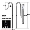 Mufan Stainless Steel Lily Pipe Aquarium Filter Inflow Outflow Fish Water Plant Tank Landscape Accessories ADA Style