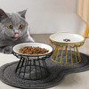 Pet Supplies Dog & Raised Dogs Elevated Ceramic Food Drinking Accessories Cat Outdoor Water Feeding Bowl Cats