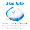 Truelove Anti-Lost Dog Led Lights Waterproof Usb Charge Pet Tag For Safe Night Walking Accessory Attach To Collar Harness Leash