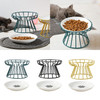 Dogs Food Water Drinking Cats Cat & Supplies Outdoor Feeding Pet Elevated Raised Ceramic Accessories Dog Bowl